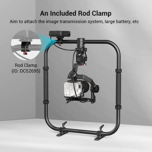 SMALLRIG RS3 RS3 Pro Stabilizer Handheld Ring, Gimbal Hand Ring Grip for DJI for DJI RS2/RSC2/RS3/RS3 Pro, for ZHIYUN Crane 3S, Crane 3, Crane Plus, for Moza and for FeiyuTech Stabilizer - 3761