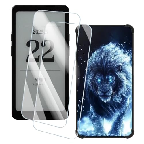 Protector de pantalla 9H y funda iReader Tango 2 de 6.13" con diseño artístico León