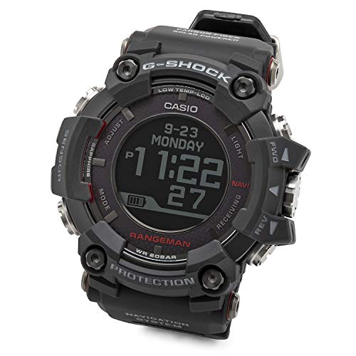 Casio GPRB1000-1 Rangeman Men's Watch Black 57.7mm Resin/Stainless Steel with Ceramic Back