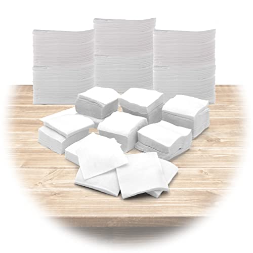 1000PCS Gun Cleaning Patches - 2 1/2\" Square Gun Cleaning Cloth, Lint-Free Gun Cloth, Absorbent Gun Wipes, Fits Caliber .40-.50/12-20 Gauge - Gun Cleaning Supplies, Gun Patches for Cleaning Guns