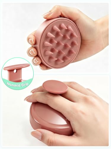 Image of HEETA Scalp Massager Hair Growth Scrubber for Dandruff Removal Hair Care