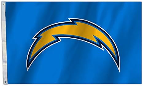 Los Angeles Chargers Flag Banner Premium 3x5 Foot Outdoor House image 2