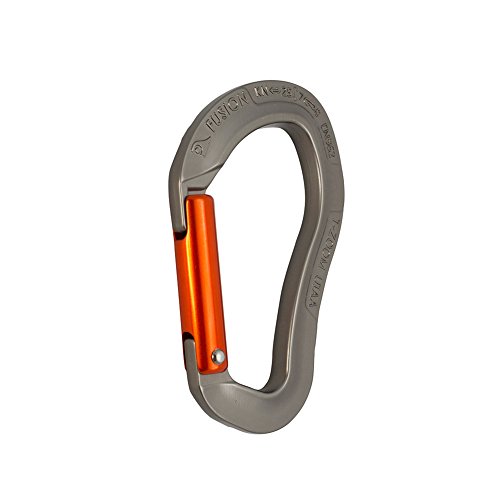 Fusion Climb 6-Pack 11Cm Quickdraw Set With Techno Zoom Orange Straight Gate Carabiner/Techno Zoom Green Bent Gate Carabiner, Orange/Green, 1 X 2.5 X 10.8 #TOP4
