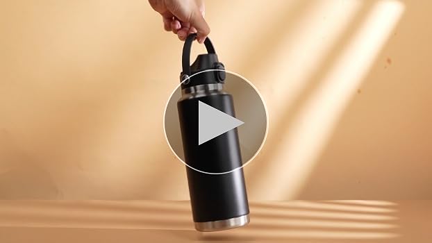 Amazon.com: POYAKU Auto Spout Lid for Yeti Rambler 12/18/26