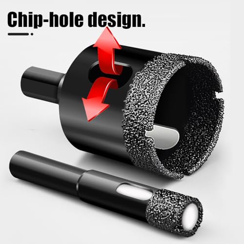 Broca diamantada 6-75mm para vidrio y cerámica miniatura 5