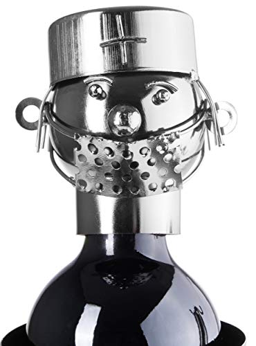 Foto von BRUBAKER Weinflaschenhalter Chirurg - Metall Skulptur inklusive Geschenkkarte