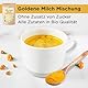 Goldene Milch Bio zuckerfrei Mix 300g ohne Zuckerzusatz Kurkuma Zimt Ingwer Muskat Golden Milk vegan