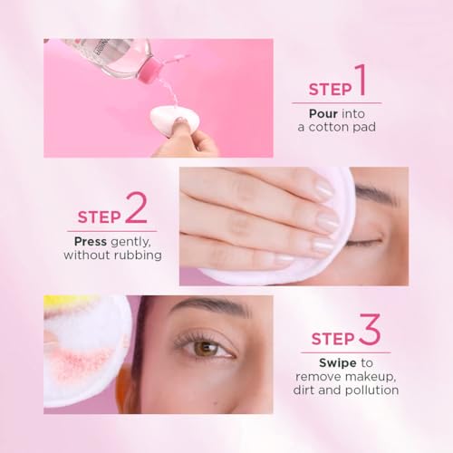 Image of Garnier Micellar Cleansing Water Trial Pack - Gentle Cleanser & Make Up Remover For Everyday Use - Suitable For Sensitive Skin, Dermatologically Tested, 50 ml