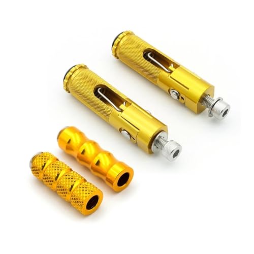 Repose-Pieds Arrière Pliables Universels 8mm Cale Pied Moto S1000RR 09-20