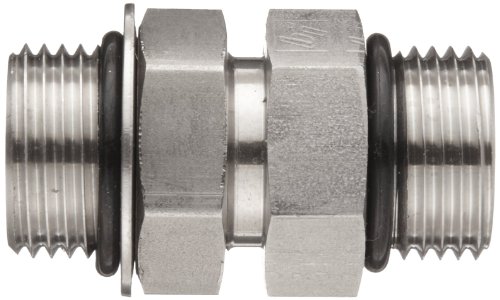 Image of Brennan 2500-06-06-SS, Stainless Steel JIC Tube Fitting, 06MJ-06MJ 90 Degree Elbow, 3 /8 inch Tube OD