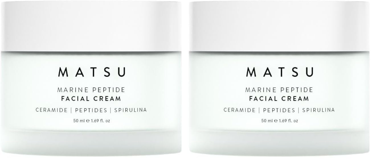 Matsu Professional Marine Peptide, Ultra NeMlendirme ve Onarım Yüz Kremi, 50 Ml (2 paketi)
