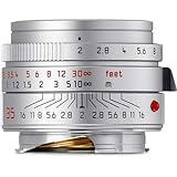 Leica Summicron-M 35mm f/2 ASPH Hybrid-Objektiv Silberfarben