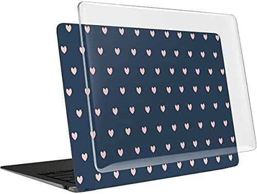 Skinit Case + Skin Compatible with MacBook Air 13in M1 (2021) Originally Designed Blue and Pink Hearts Design