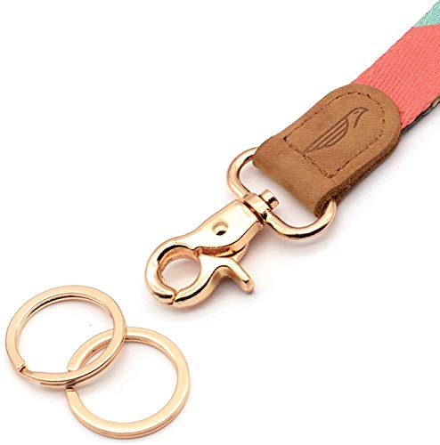 Image of POCKT Lanyard for Keys Wristlet Strap Key Chain Holder for Men and Women - Cool Hand Wrist Lanyards for Keys and Wallets | Cross