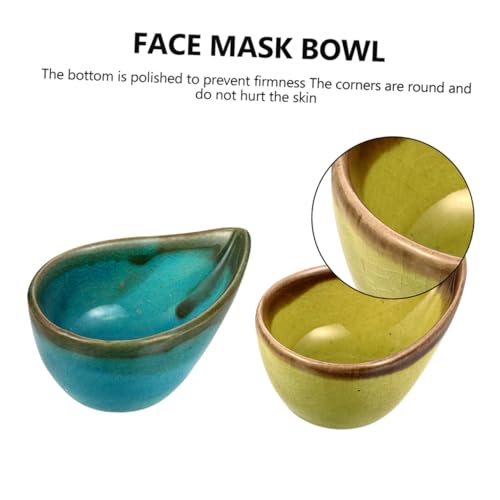Cuencos de cerámica para aceites esenciales en bandeja decorativa para hogar y spa de relax 5