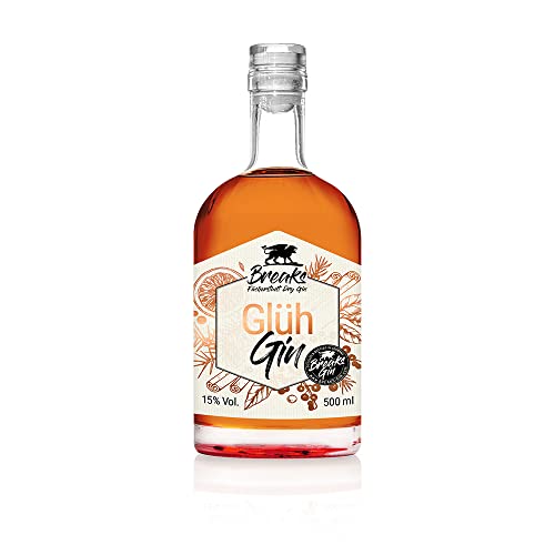 Breaks Gin WINTER Gin Winteredition I Glüh-Gin mit wärmenden Adventsaromen & Nelken, Zimt &...