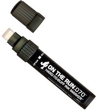 OTR .070 Jumbo Hard 2 Buff Marker Black