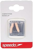 Speedo Unisex Erwachsene Wettkampf-Nasenklammer | Schwimm-Essentials Trainingshilfen, Beige, Einheitsgröße