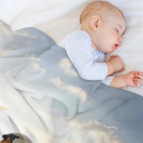 Manta de forro polar grande para sofá colcha de cama reversible 4