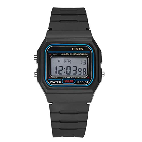 Preisvergleich Produktbild Kuke Herren-Armbanduhr Casual Digital Multifunktion LED Silikon