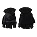 Produktbild Handschuhe für Damen und Herren, aus Polarfleece, doppelschichtig, fingerlos, wandelbar, mit Abdeckung, Geschenk für Weihnachten