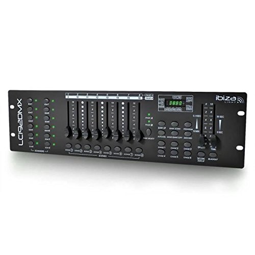 Contrôleur DMX 192 canaux 12 effets LC-192DMX