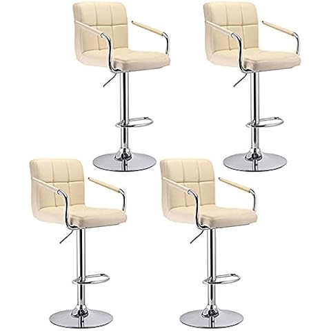 Tabouret de Bar POPSPARK Beige Cover