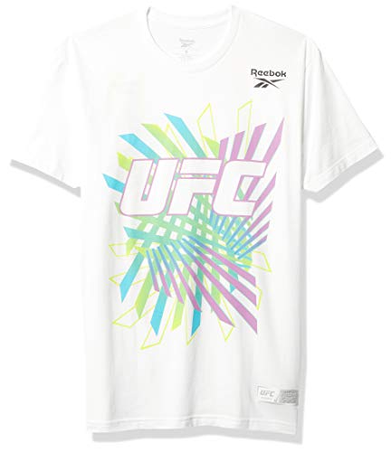 Reebok UFC UFC Mens UFC Walkout Jersey, Chalk Heather, XL