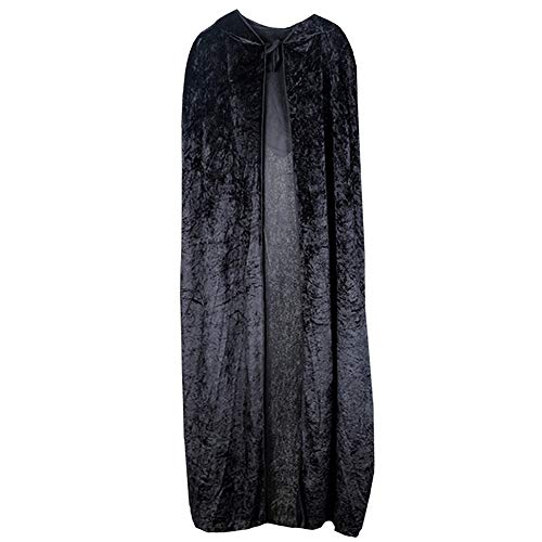 La Haute Mantello lungo, in velluto riccio, con