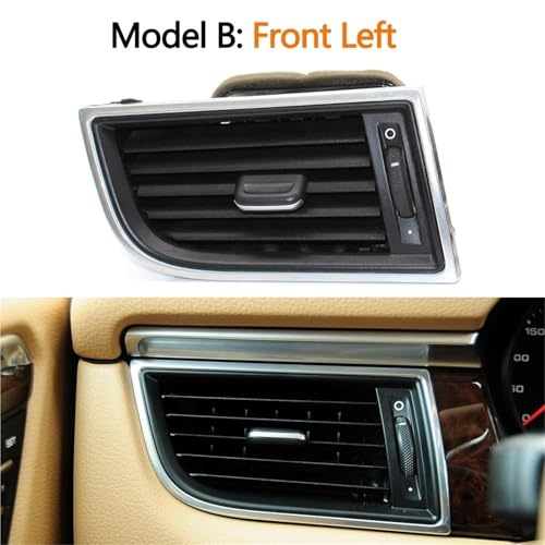 Grille de climatisation pour Macan 2014-2017 ensemble complet