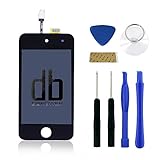DBPOWER For iPod Touch 4th Gen Digitizer Touch Screen + LCD Display Pre-assembly