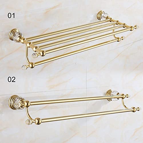 Porte-serviettes de salle de bain mural étagère de rangement support douche compact