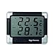 Produktbild Innen/Aussen Thermometer Schwarz/Silber