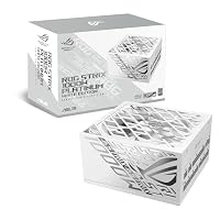 ASUS ROG Strix 1000W Platinum White Gaming Netzteil (Vollmodulares ATX Netzteil, GPU-FIRST, 80 PLUS Platin, Cybenetics Platinum Zertifizierung, GaN-MOSFET, ATX 3.1, PCIE 5.1, 12V-2x6 Connector, Weiß) – Ansicht 1