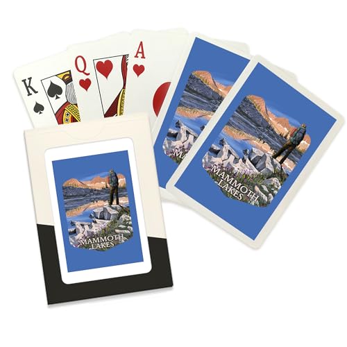 Mammoth Lakes California Baraja Poker 52 Cartas