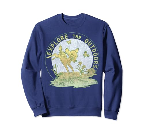 Sweatshirt Bambi Disney Explore The Outdoors pour retrouver la magie de l'enfance