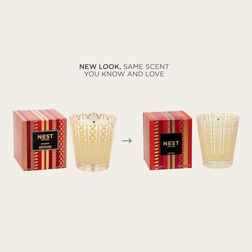 NEST New York Scented Classic Candle, Holiday - 8.1 oz - Up to 60-Hour Burn Time - Reusable Glass Vessel2