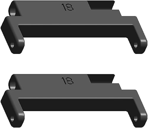 Correa de reloj, adaptador de lengüetas de liberación rápida, accesorio de eslabones de metal compatible con pulsera de 0.709 in-0.787 in, 2