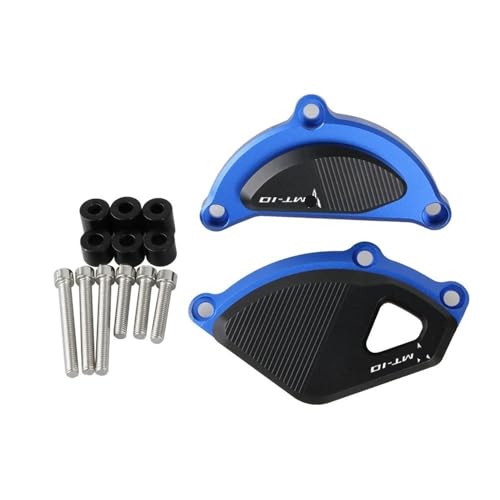 Cadre curseurs protection moto MT10 amortissant les chocs pour carter moteur stator