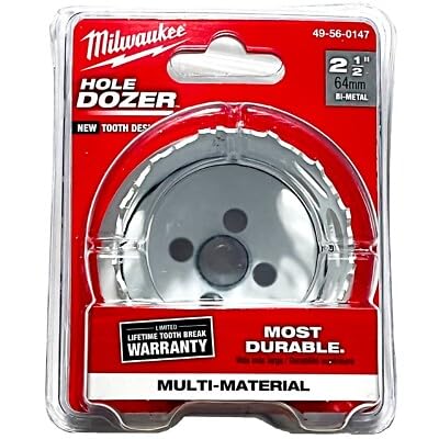 Milwaukee Ice Hardened Hole Saw - 2-1/2 Inch -2
