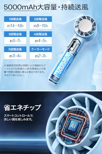 YUGOR ハンディファン 冷感プレート の商品画像 7