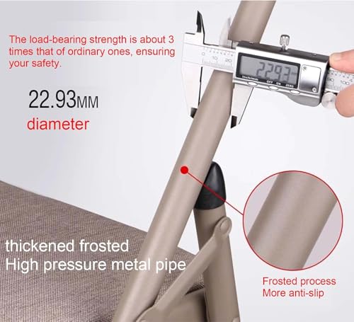 Silla de yoga con soporte lumbar, taburete de metal plegable para ejercicios de estiramiento y rotación, silla plegable resistente para uso doméstico, asiento auxiliar multifuncional
