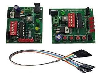 Embeddinator RF Wireless Encoder & Decoder Board With HT12D & HT12E IC For 315/433/434/435/866 ASK Module