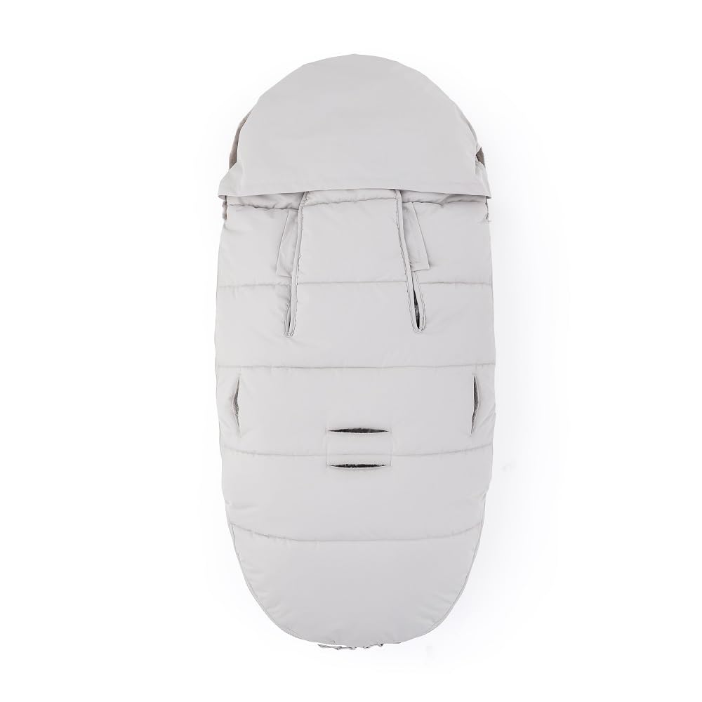 Petite&Mars COMFY - Sacco termico 4 in 1 per passeggino, invernale, caldo, impermeabile, antivento (Champagne Shower)