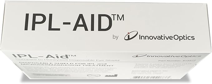 Image of IPL-AID: Disposable Eye Shield for Safe IPL Treatment. Protect Your Eyes with Precision and Comfort
