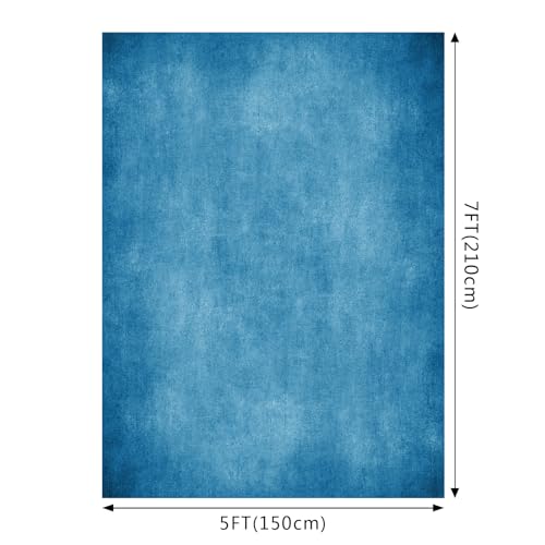Fondo Fotográfico Azul 5x7ft Estudio Textura Abstracta miniatura 2
