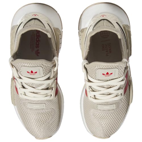 Adidas Originals NMD_G1 - Boys' Grade School (ID8066, Wonder Beige/Red/Wonder White)4