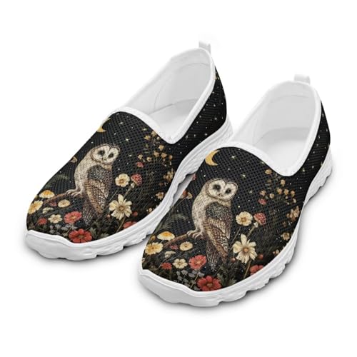 Art Travel Walking Shoes Womens Slip on Flats Shoes Comfortable Summer Loafers Dressy Flat Sneakers2