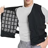 Adjustable Cooling Vest with Ice Cells, Ice Vest for Full-Body CoolingοΌOne-Size for Men & Women οΌErgonomic Temperature Control for Workouts, Outdoor Work & Summer Heat