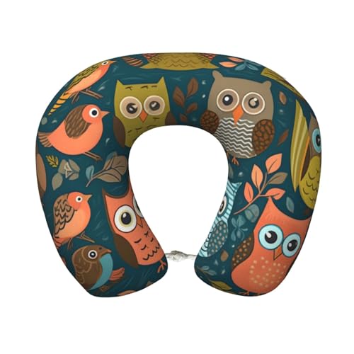Almohada de espuma viscoelástica tamaño portátil cervical